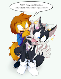 Infinite Vs. Fang - Wedgied Weakling (Commission) by EmperorCharmy