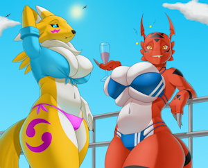 Digimon Holidays~ by creatiffy