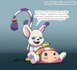 Gatomon - Training Tamers by PurpleTheCharmander