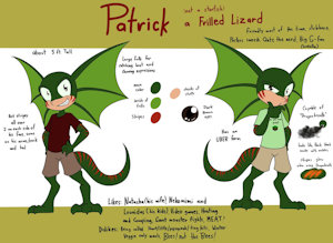 Patrick Ref Sheet by UberFrill14