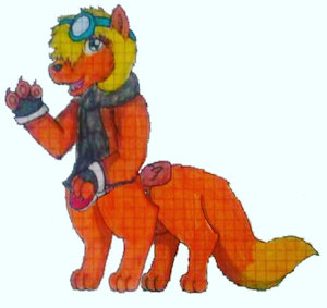 Sweety Fox (Foxtaur Form) by KittyLaRenarde