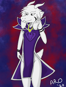 Interesting robe goat. by arross