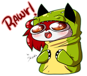 Rawr! by shiuzuka