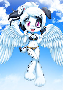 Angel Doggo by Neku11112