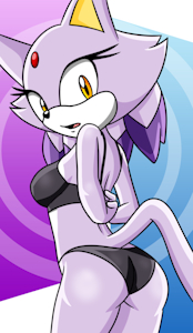Blaze Caught Changing by Sonicguru