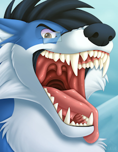 The maw of a wolf! by Bio12