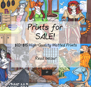 PRINTS FOR SALE~! by ChitterChatterOtter
