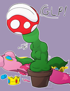 Piranha Plant by rabbitinafoxden