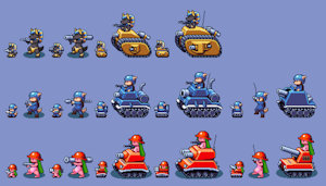 RG Wars - Rought Sprites by ern