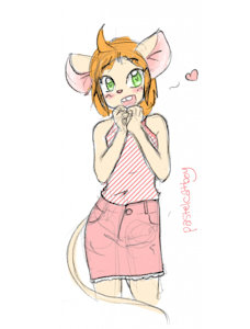 Mousey boy 2 by pastelcatboy