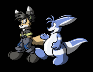 Ronin and Dew by Virmir
