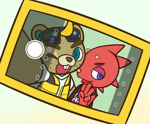 C.J. and Flick by 00freeze00