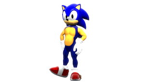 Classic Sonic (Kabalmystic Style) by YoshiBoi64