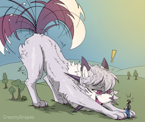 A little Big (Commission) by CreamyGrapes