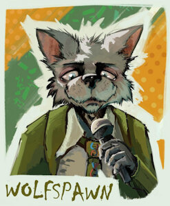 Wolfspawn badge for NFC2020 by wolfspawn