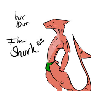 hur durr shurk by Covertcanine