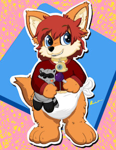 Brandon Fox [Commission] by Bearhardt