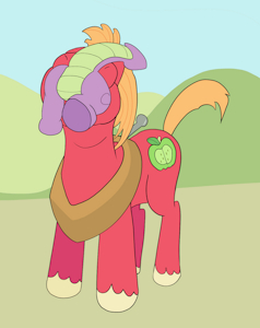 Big Macintosh eats Spike by Lionsault