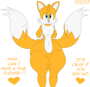 Tails - Sexy Cute Shy Femboy by Habbodude