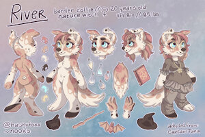 River character Sheet by hushyfoxx