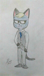 Classy cat by BracksFR