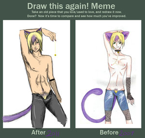 Before and after meme by RogueSareth