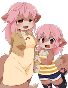 momo-chan by DAGASI