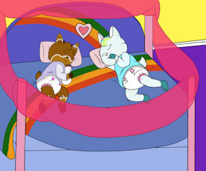 Sugar and Ginger Sleeping -By l1llily- by DanielMania123