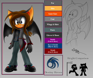 Reference: Raziel The Bat by BIGDON1992