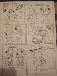 A Rose Blossoms: page 2 (traditional) by EmbertheArtist