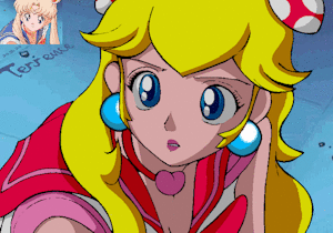 Redraw SailorMoon as SailorPeach by terrenski