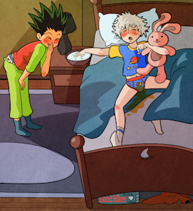 Gon and Killua by SanpoKen