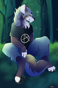 In the Woods. by teldraken