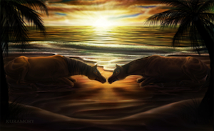 Sunset Love... by Swag2Dragon