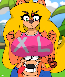 Tawna & Crash by DarkWolfHybrid