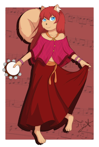 [Oc] Dancer Girl - Canella Vitale by PiRhoManiac