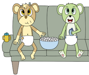 Bear Movie Night by DanielMania123