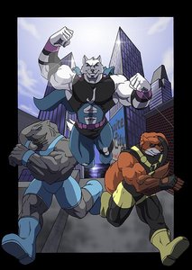 Defenders of Empire City - Seaway district by dhaelos