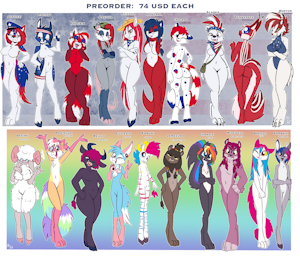 *A*_Flag-based adoptables! (PREORDERS AVAILABLE NOW) by Fuf