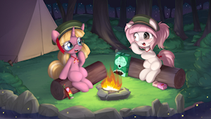 Campfire (Collab w/ AN-M) by pestil