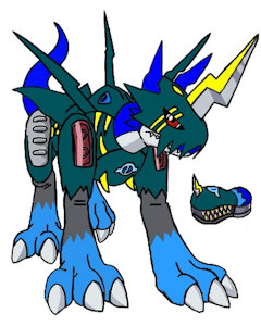 KAI THE RAIDRAMON, THE THUNDER OF TRUE FRIENDSHIP by LordR160