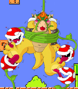 Bowser: Piranha Plant'ed! (SFW) by KnightRayjack
