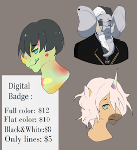 Digital Badge OPEN by wolphnett