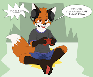 Pro Gaymer Todd (HalcyonWinter) by CompliantCoon