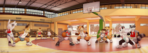 The diapered school team sponsored by ABU by Iztli