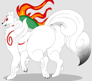 Okami Booty by Denizen1414