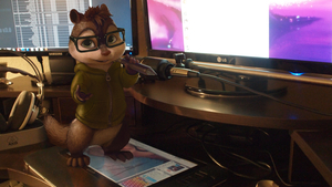 Lando The Chipmunk by Lando