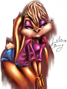 Lola painted color by jbear2008