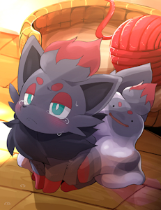 zorua by DAGASI