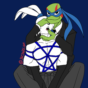 Rope Bunny by riverhayashi